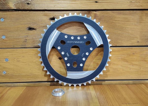 NOS Δίσκος Odyssey Battle Gear USA BMX Chainring Sprocket Aluminum 44T