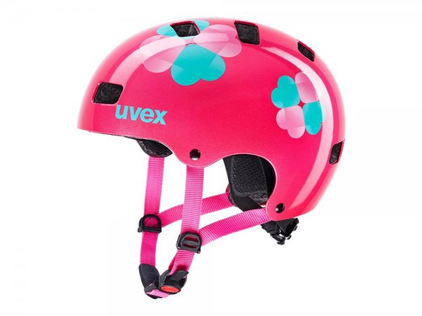 Κράνος Παιδικό Uvex Kid 3 Dirtbike - Pink/Flower (55-58cm)