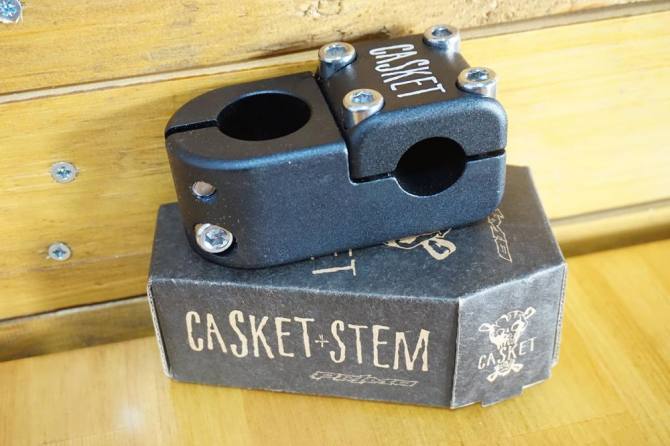 NOS NIB Λαιμός BMX Primo Casket Stem 1 1/8 Black