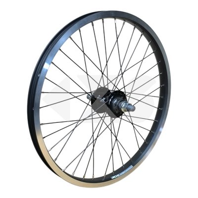 Τροχός Οπίσθιος BMX Alloy Double Wall XHC DP24 - Joytech Cassette 9T Hub 36H Black