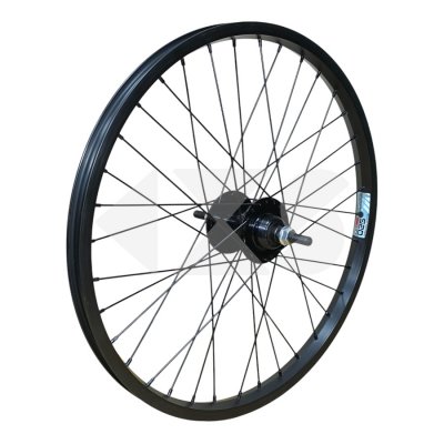 Τροχός Οπίσθιος BMX WEINMANN  20&quot; - Άξονας 10mm - 36H  Black