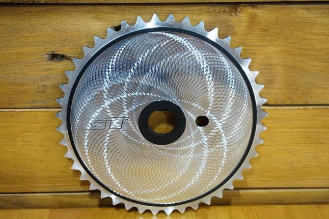 NOS GT Δίσκος Αλουμινίου BMX Fly Cutter Chainring ALLOY Sprocket CNC 44T