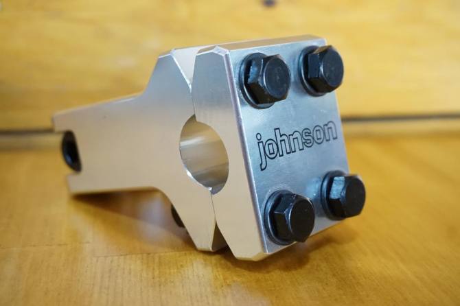 NOS Λαιμός BMX GT Johnson 1 1/8 Silver